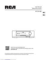 RCA RT2781H Home Theater System Operating Manual